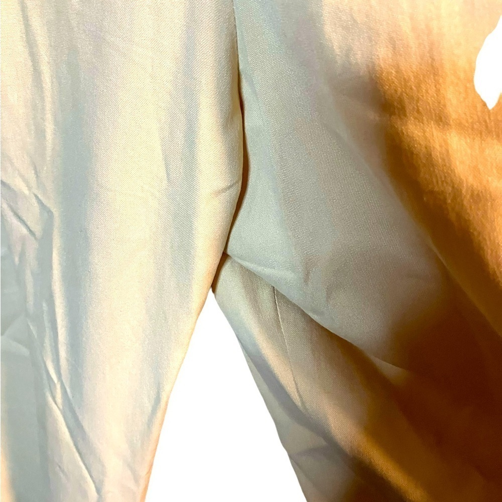 Meleose Studio Silk Pull On Pants Yellow M - Picture 4 of 7